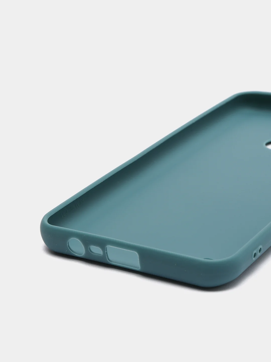 Морской чехол для Realme C21 силиконовый матовый однотонный