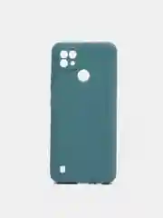 Морской чехол для Realme C21 силиконовый матовый однотонный