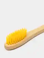 Желтый бамбуковая зубная щетка