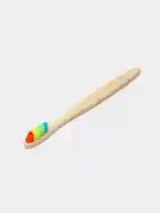 Белый бамбуковая зубная щетка