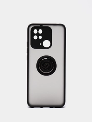 Чехол Xiaomi Redmi 10C, Poco C40,  противоударная накладка с кольцом