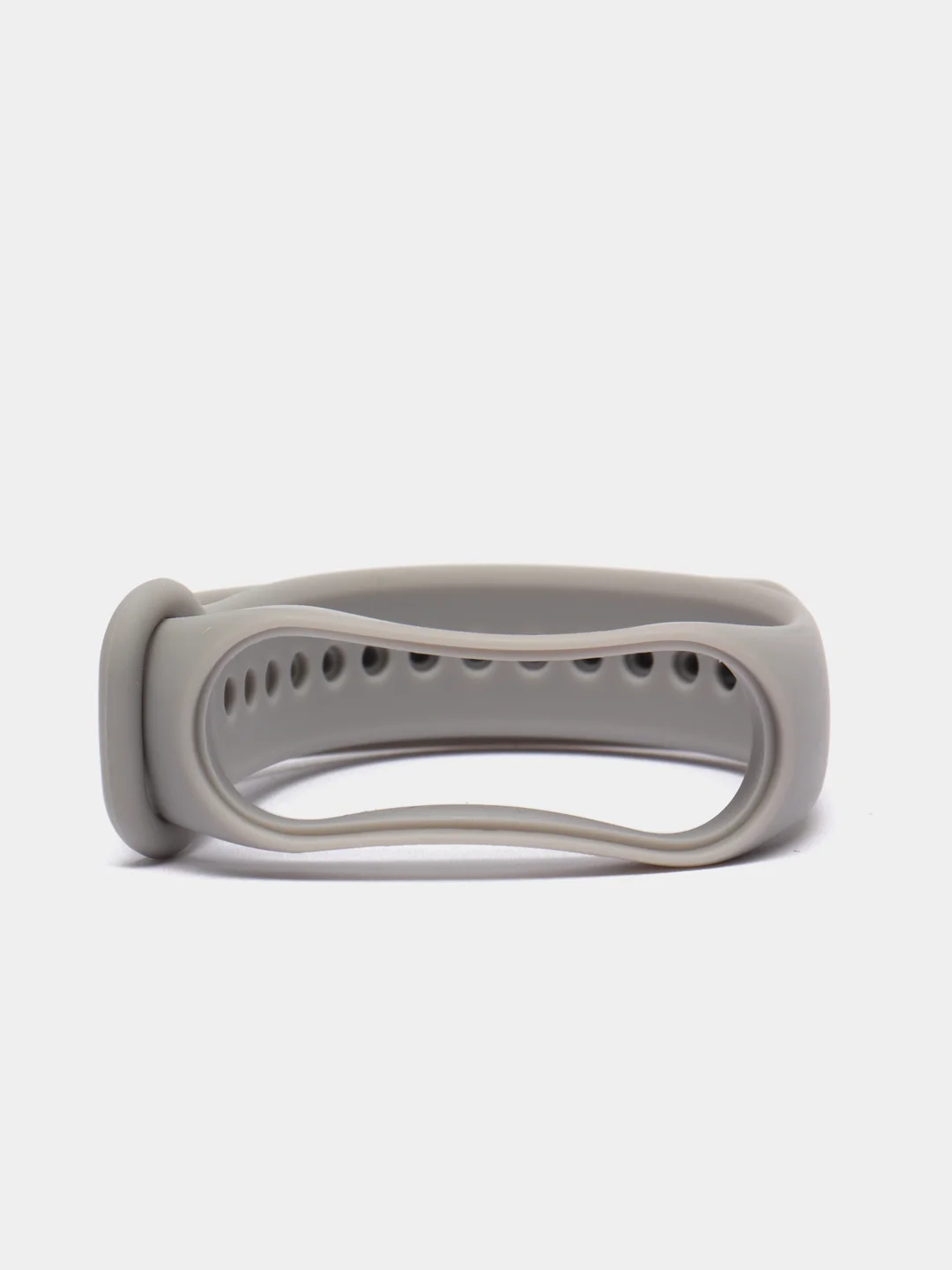 Серый силиконовый ремешок для Xiaomi Mi Band 7