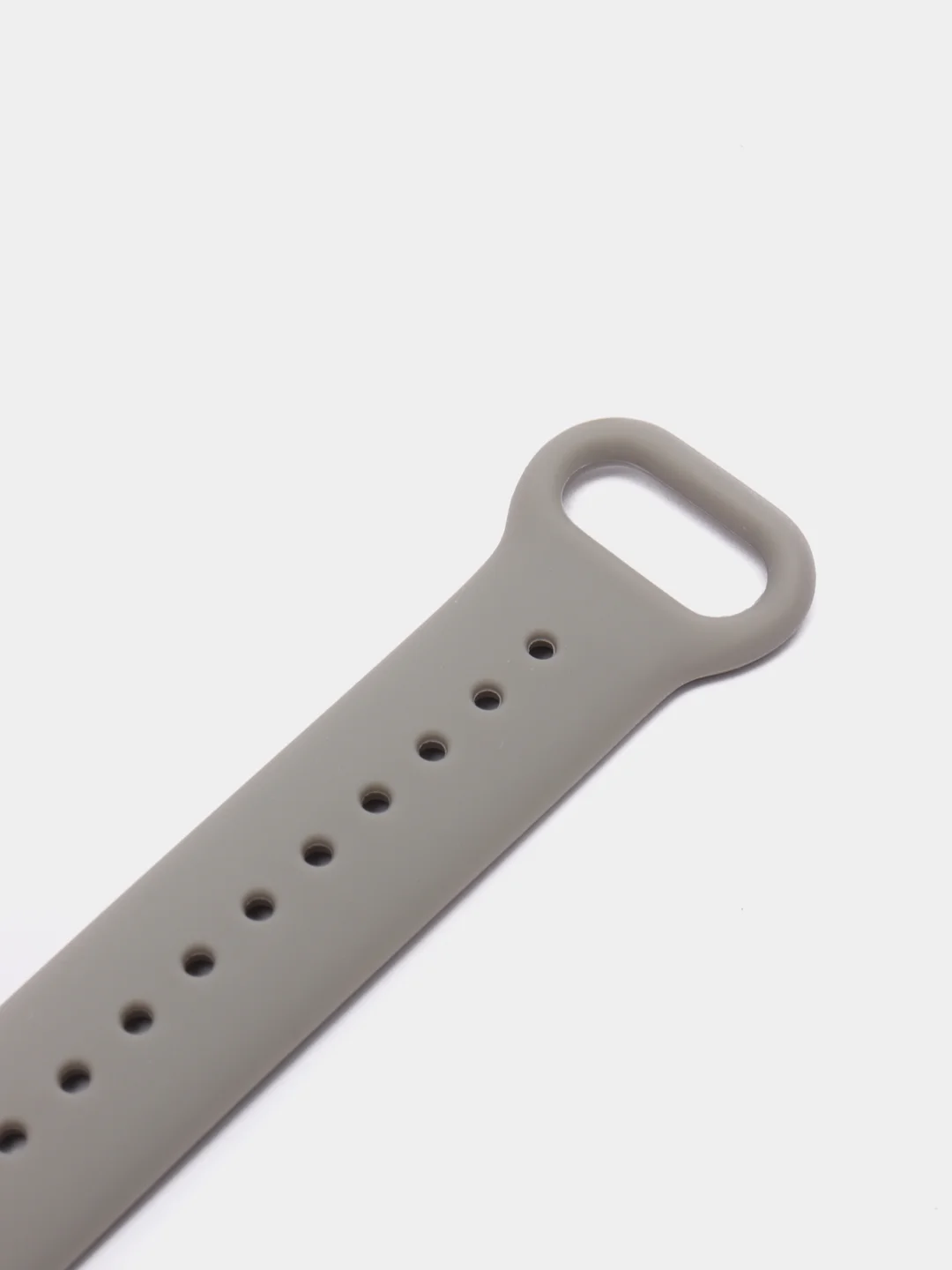 Серый силиконовый ремешок для Xiaomi Mi Band 7