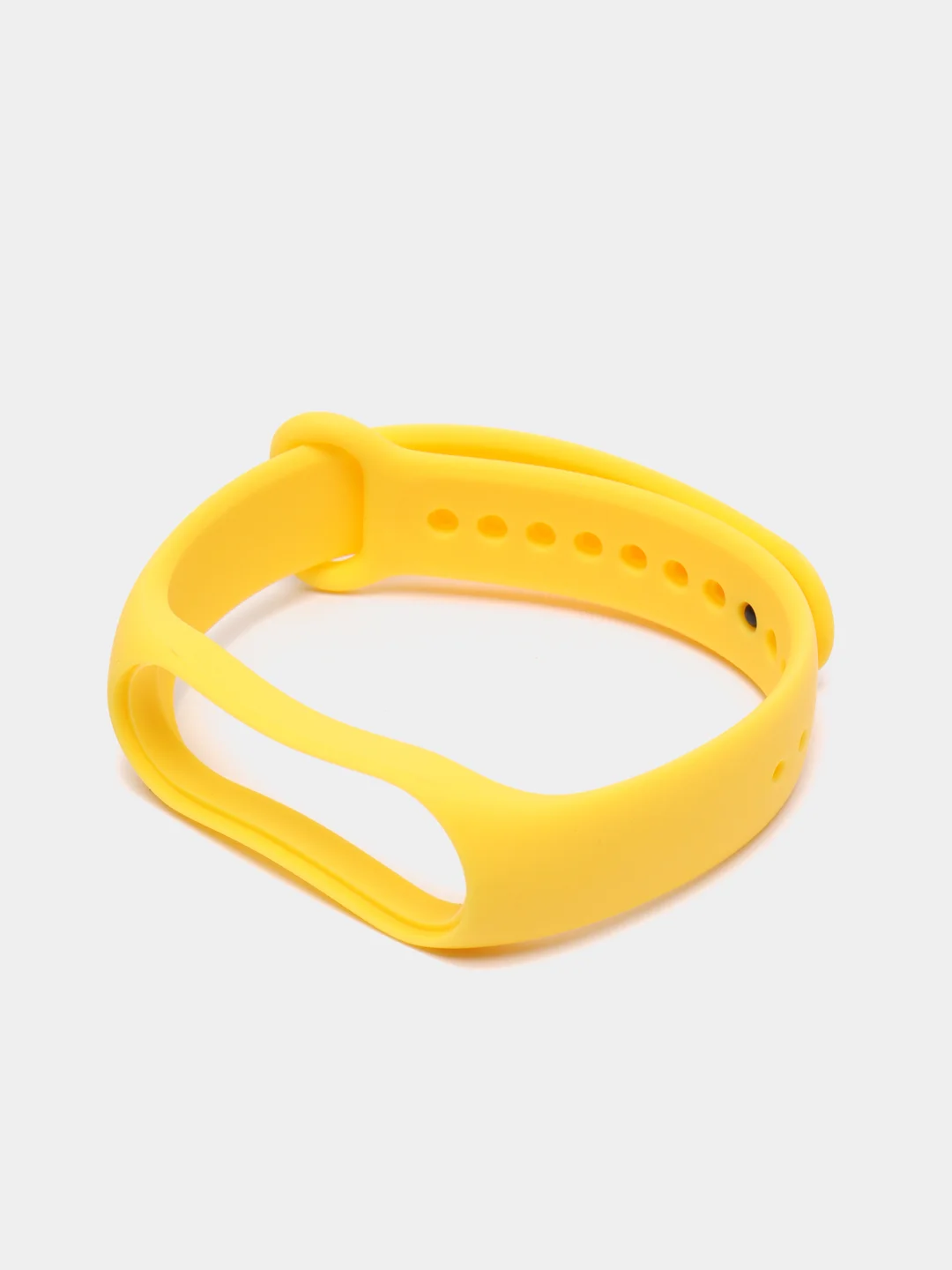 Желтый силиконовый ремешок для Xiaomi Mi Band 7
