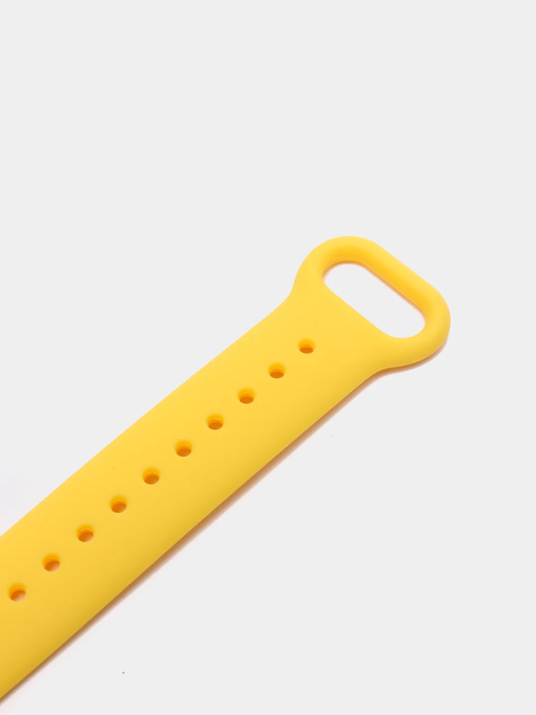 Желтый силиконовый ремешок для Xiaomi Mi Band 7