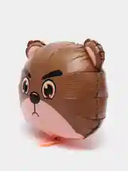 Коричневый воздушный шар "Животные"