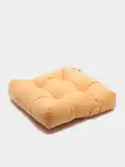 Желтый подушка для сидения MATEX "VELOURS", 40 х 40 х 8 см