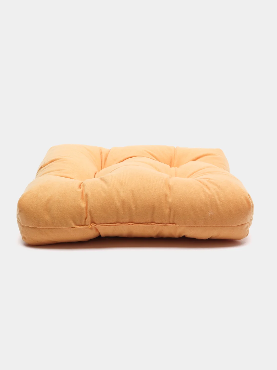 Желтый подушка для сидения MATEX "VELOURS", 40 х 40 х 8 см