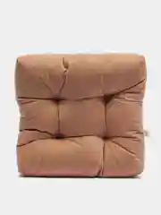 Бежевый подушка для сидения MATEX "VELOURS", 40 х 40 х 8 см