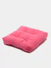 Розовый подушка для сидения MATEX "VELOURS", 40 х 40 х 8 см