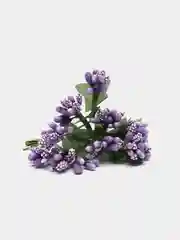 Сиреневый тычинки с сахарными вставками. 12 штук