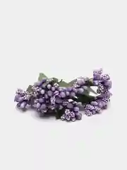 Сиреневый тычинки с сахарными вставками. 12 штук