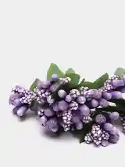 Сиреневый тычинки с сахарными вставками. 12 штук