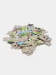 Зеленый пазлы классические, 104 детали, 4 вида