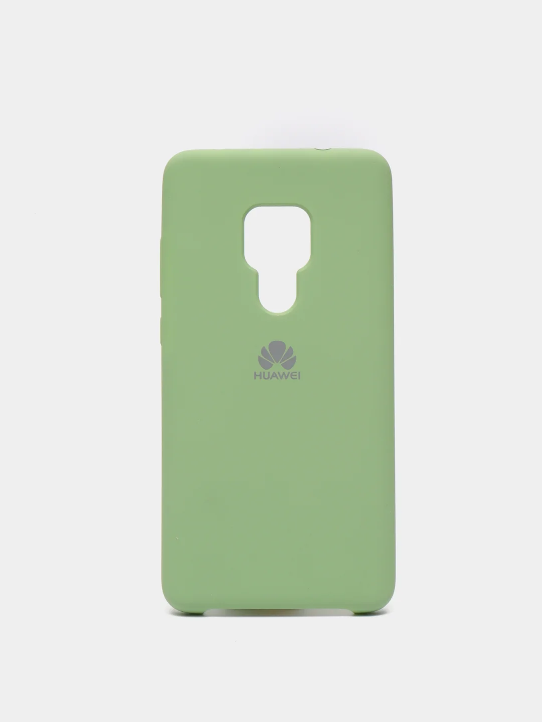 Зеленый чехол силиконовый Silicone Cover Case для Huawei Mate 10, 10 Pro, 20, 20 Pro