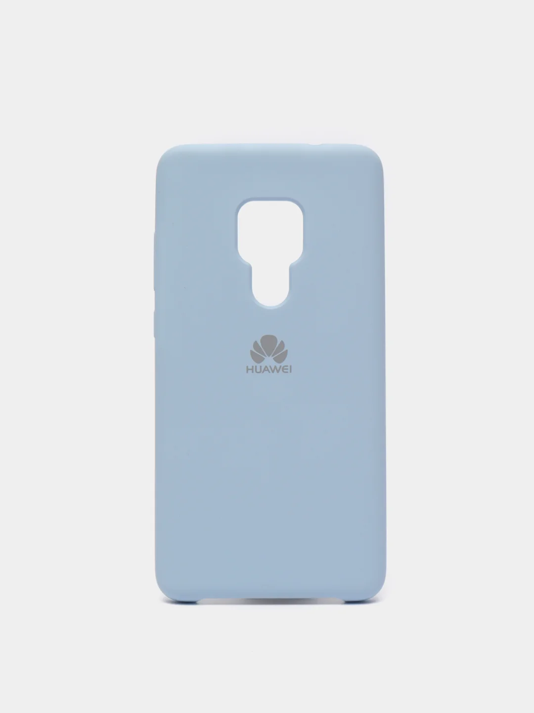 Небесно-голубой чехол силиконовый Silicone Cover Case для Huawei Mate 10, 10 Pro, 20, 20 Pro