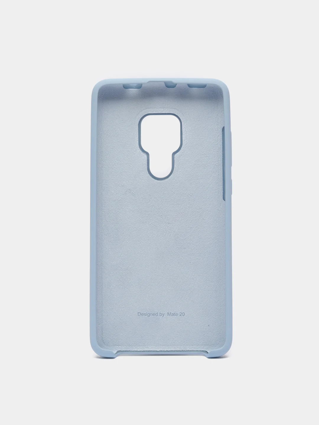 Небесно-голубой чехол силиконовый Silicone Cover Case для Huawei Mate 10, 10 Pro, 20, 20 Pro