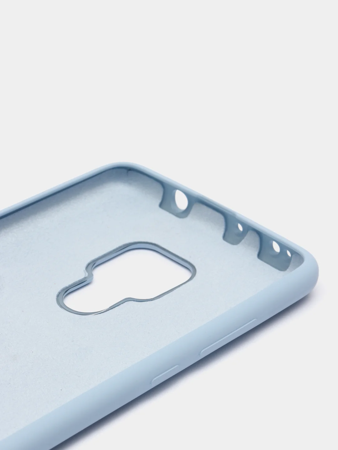 Небесно-голубой чехол силиконовый Silicone Cover Case для Huawei Mate 10, 10 Pro, 20, 20 Pro