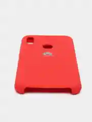 Красный чехол силиконовый Silicone Cover Case для Huawei Honor Y6, 8A, Y9 2019