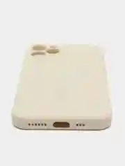 Белый чехол Soft Touch silicone case с магнитом MagSafe для iPhone 11, 11Pro, 11Pro Max