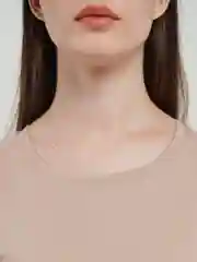 Бежевый футболка женская
