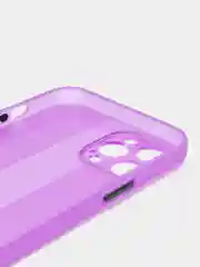 Фиолетовый чехол на iPhone12 Pro Max, 1.5 мм Плотный цветной