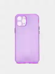 Фиолетовый чехол на iPhone12 Pro Max, 1.5 мм Плотный цветной