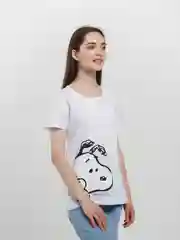 Белый футболка женская