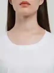 Белый футболка женская