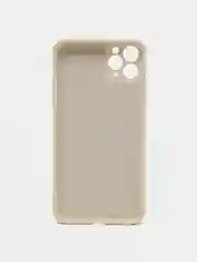 Белый чехол Soft Touch silicone case с магнитом MagSafe для iPhone 11, 11Pro, 11Pro Max