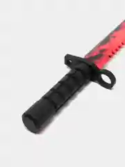 Алый деревянный штык-нож М9 Bayonet "Волны Рубин" CS GO (КС ГО)