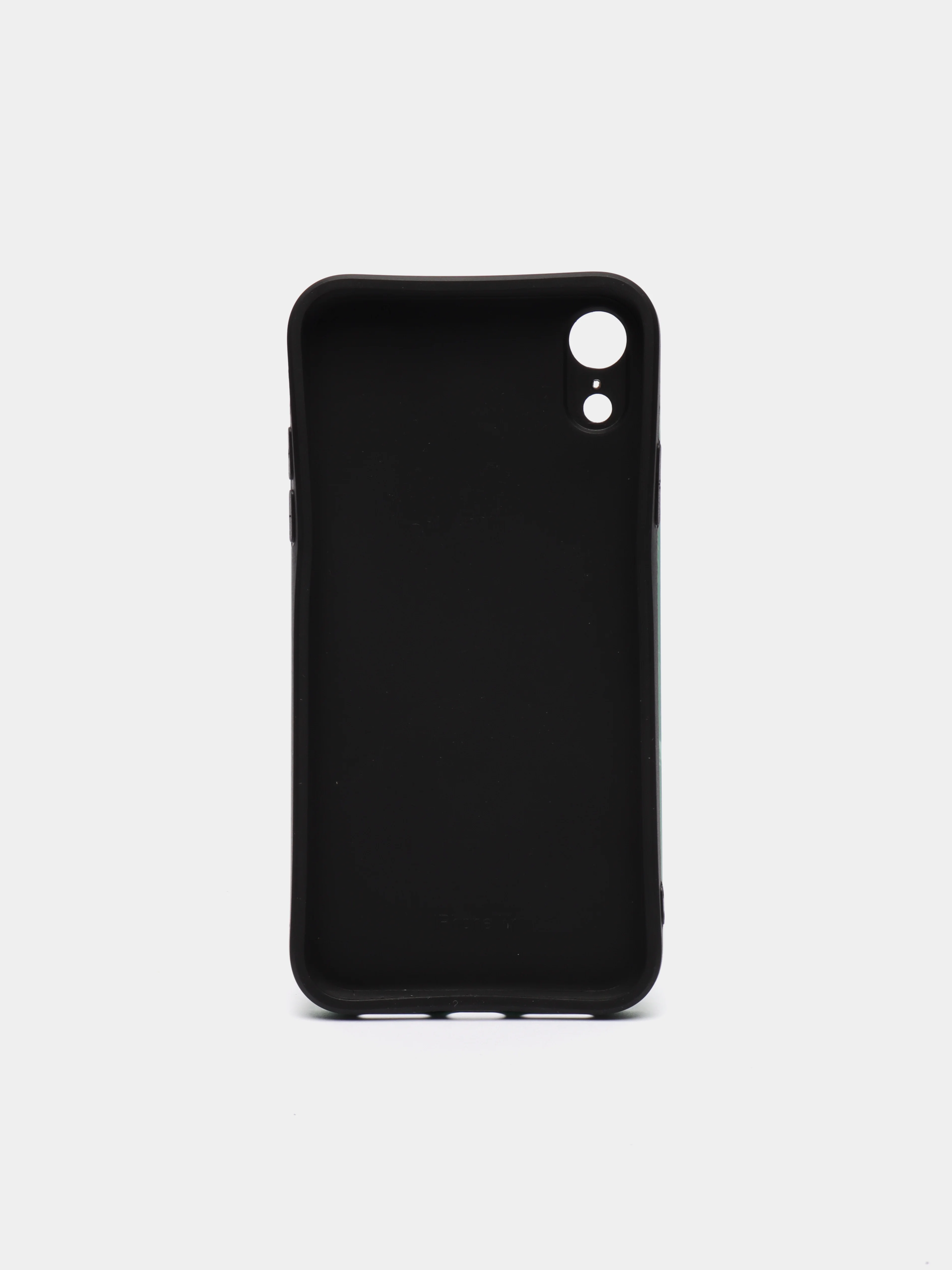 Бирюзовый чехол "Клинок, рассекающий демонов" на iPhone XR, 11, 12 mini, 12 Pro, 13, 13 Pro