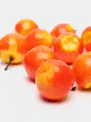 Рыжий искусственные фрукты и овощи. Размер 4 см. Упаковка 10 штук