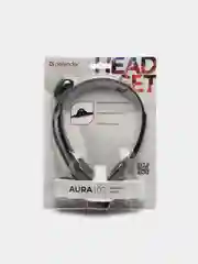 Компьютерные наушники накладные с микрофоном Aura 102, кабель 1,8 м