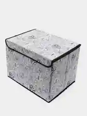 Белый кофр c крышкой "Сказки", 40 х 30 х 30 см