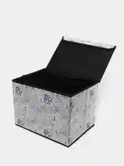 Белый кофр c крышкой "Сказки", 40 х 30 х 30 см