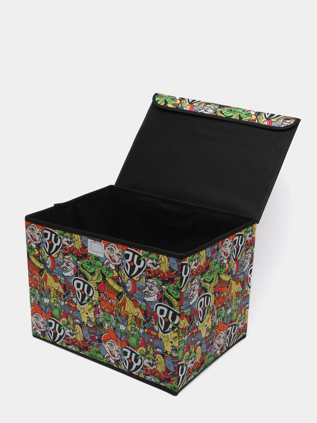 Красный кофр c крышкой "Сказки", 40 х 30 х 30 см