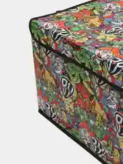 Красный кофр c крышкой "Сказки", 40 х 30 х 30 см