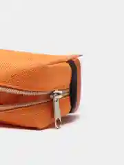 Оранжевый пенал школьный