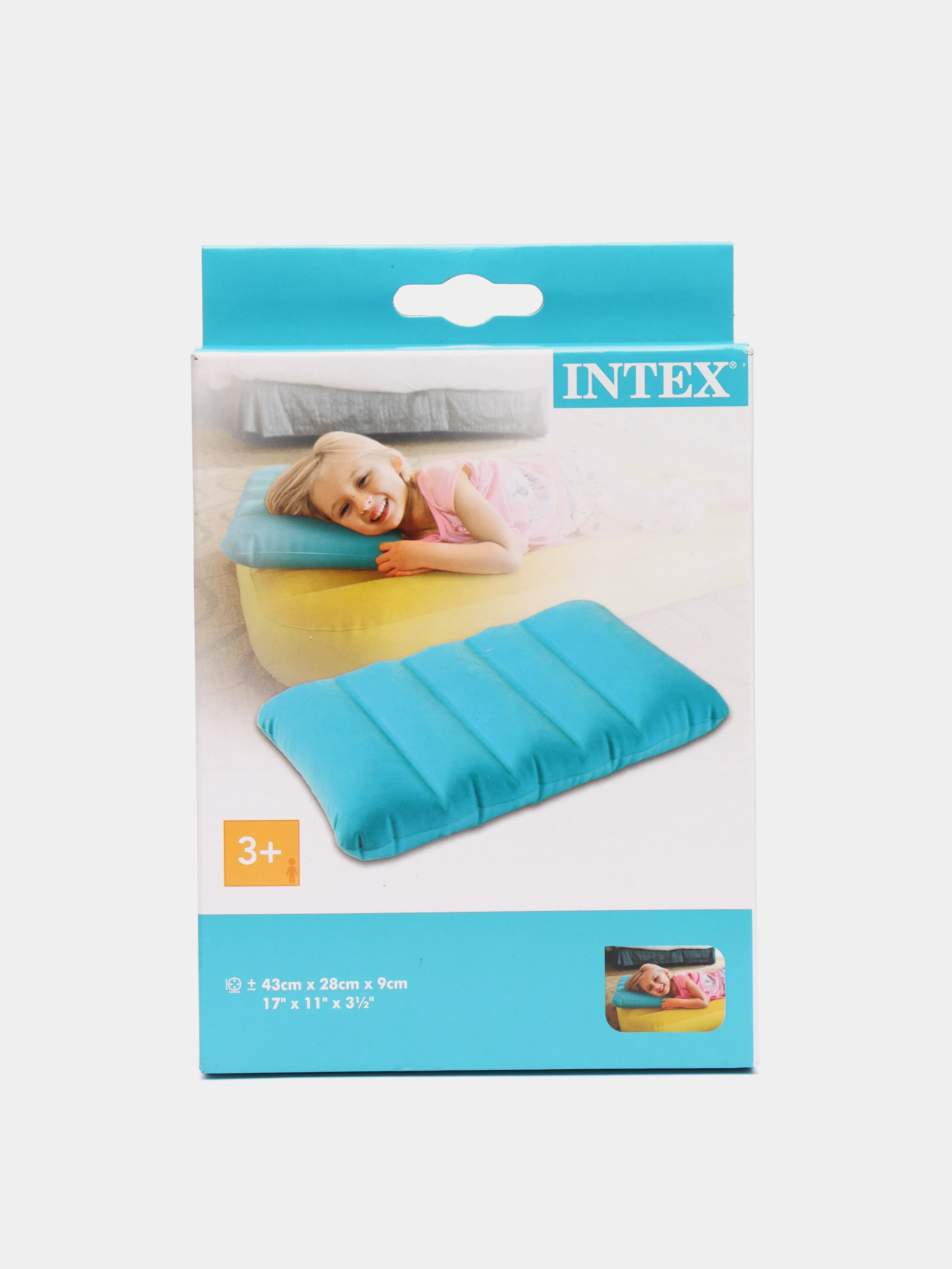 Голубой подушка для путешествий Intex, 3 цвета