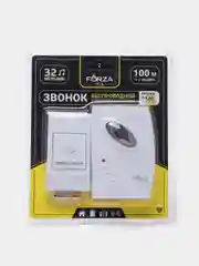 Звонок беспроводной, 32 мелодии, 3.0 VDC, 2 x 1.5 VAA