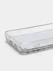 Серебряный чехол Samsung Galaxy A01 Core, Галакси А01 силиконовый переливающийся жидкий с блестками