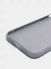 Серый меланж чехол на iPhone 11, 13, 12, XR, Pro, Max, Mini, бархатный