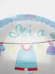 Голубой фольгированный шар "Its a..."