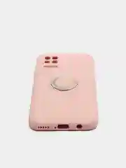 Бежевый чехол для Huawei P40 Lite, с кольцом-держателем