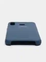 Темно-синий чехол силиконовый Silicone Cover Case для Samsung Galaxy A6S, M20