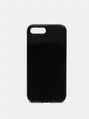 Черный чехол iPhone 7 / 8 / SE 2020, 7 Plus / 8 Plus, 6/6s, 6 Plus / 6s Plus силиконовый металлик