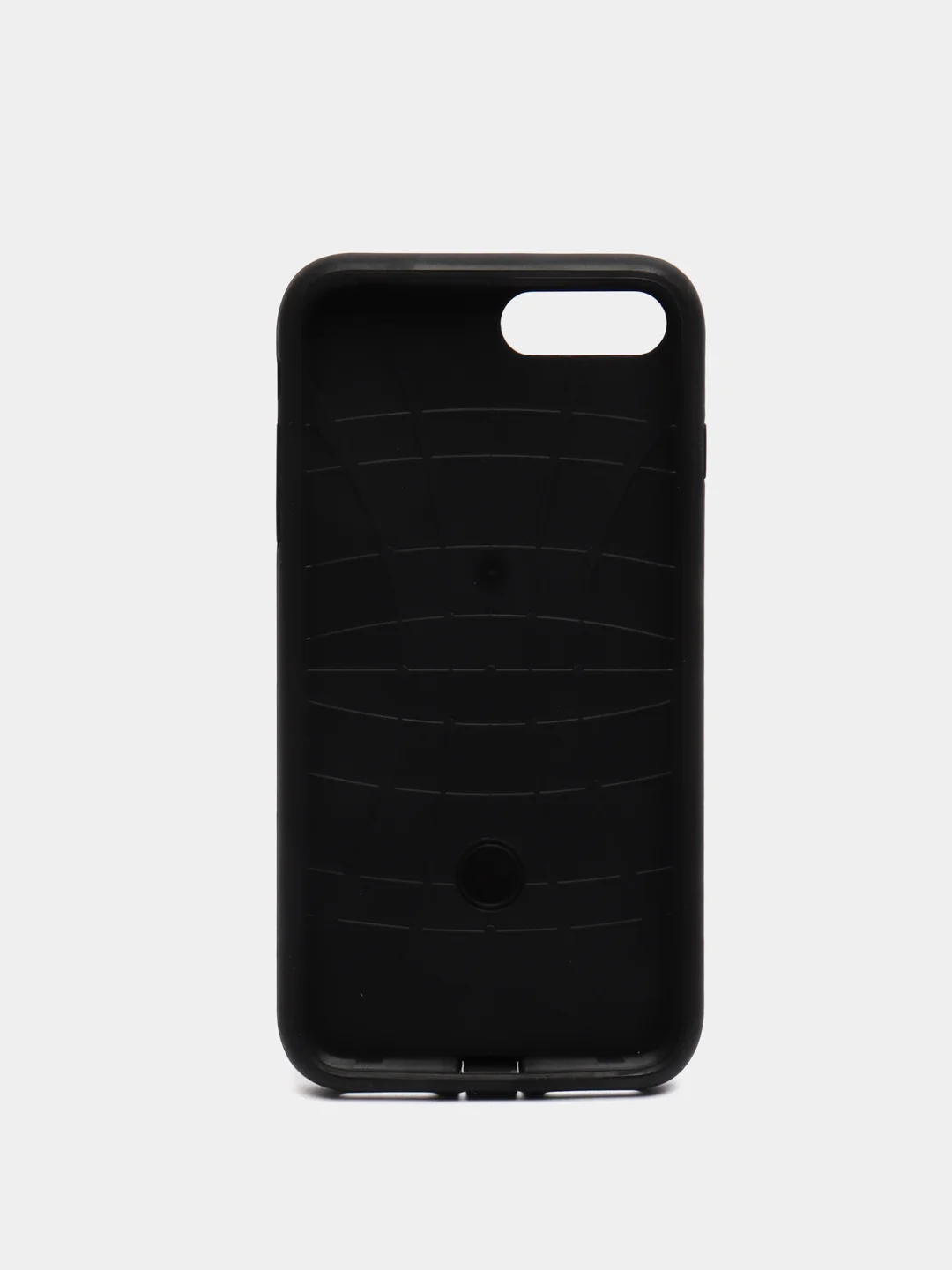 Черный чехол iPhone 7 / 8 / SE 2020, 7 Plus / 8 Plus, 6/6s, 6 Plus / 6s Plus силиконовый металлик