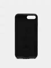 Черный чехол iPhone 7 / 8 / SE 2020, 7 Plus / 8 Plus, 6/6s, 6 Plus / 6s Plus силиконовый металлик