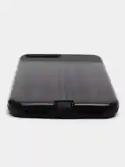 Черный чехол iPhone 7 / 8 / SE 2020, 7 Plus / 8 Plus, 6/6s, 6 Plus / 6s Plus силиконовый металлик